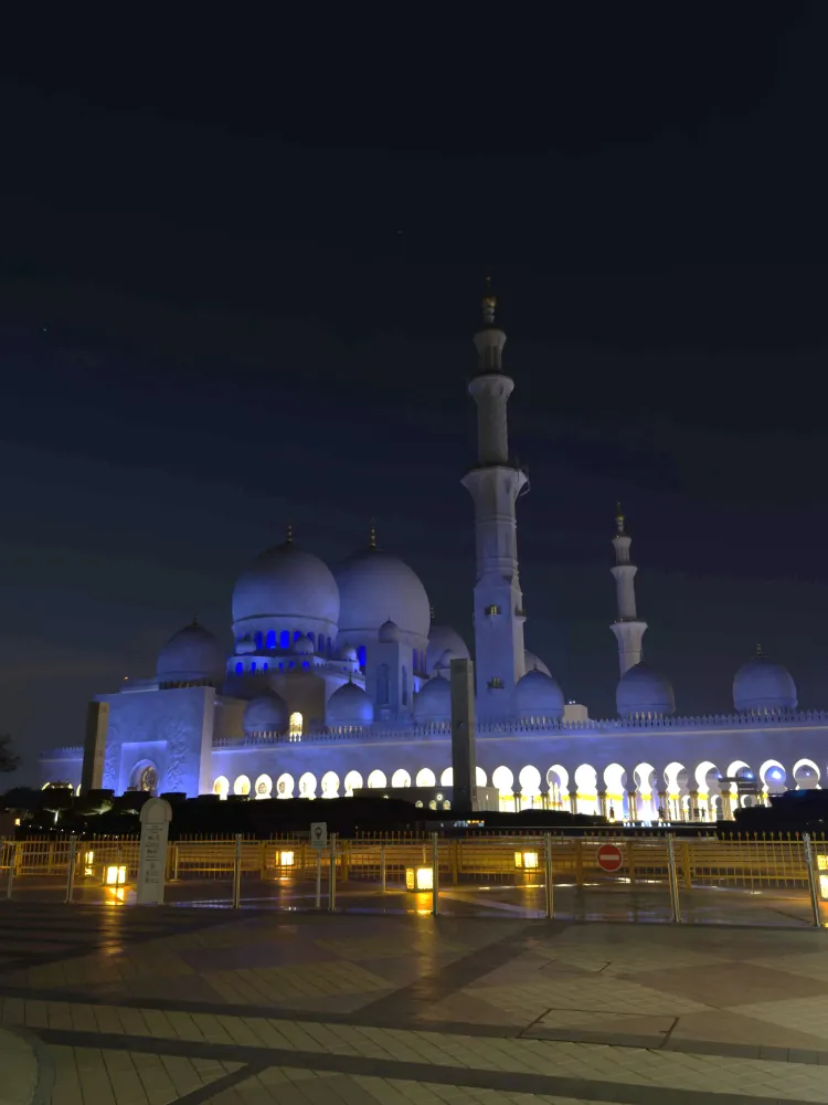 Widok turystyczny - Abu Dabi